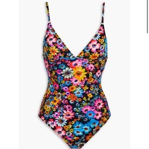 NWT Stella McCartney Floral Print Swimsuit Large